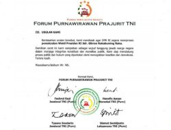 Forum Purnawirawan TNI Surati MPR dan DPR, Minta Pemakzulan Wapres Gibran