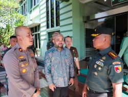 Wakil Wali Kota Batu Paparkan Kesiapan MBG dan SR Dalam Kunjungan Danrem 083 Baladikajaya di Makodim 0818/Malang-Batu