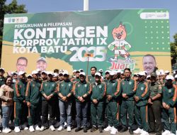 Jelang Perhelatan Porprov IX Jatim 2025, Pemkot Batu Lepas 724 Kontingen dan Targetkan Masuk 10 Besar
