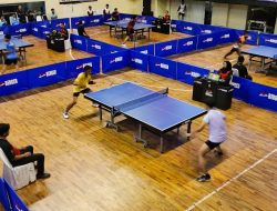 Tim Beregu Tenis Meja Kota Batu Masuk 8 Besar dan Targetkan Medali Emas