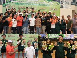 Membanggakan, Tunggal Putra Tenis Meja Kota Batu Sumbang Medali Emas dalam Porprov IX Jatim