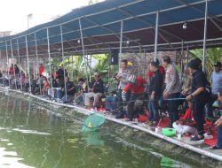 Jelang Suro,  Polres Bojonegoro Gelar Gathering dan Mancing Bersama BKP untuk Pererat Silaturahmi