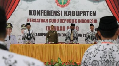 Wakil Bupati Bojonegoro Soroti Prioritas Pembangunan dan Tantangan Pendidikan di Konferensi PGRI