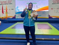 Tika Persembahkan Emas untuk Bojonegoro di Porprov Jatim 2025