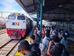 KAI Daop 7 Madiun Catat Kenaikan Kedatangan Penumpang Sebesar 39 Persen