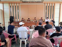 Aksi Terbuka Pagerwojo Perak! Kaur Perencanaan Menuding Kepentingan Pribadi Seolah-olah Mewakili Warga