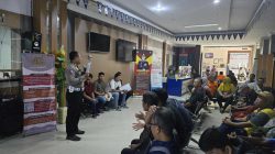 Satlantas Lamongan Edukasi Tertib Lalu Lintas Lewat Sosialisasi Operasi Patuh