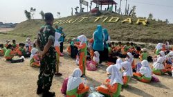 Kampung Pandu Kodim Lamongan Jadi Media Belajar Alam untuk Pelajar