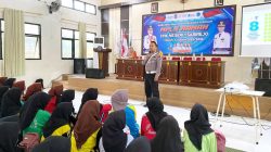 Satgas Preemtif Edukasi Pelajar SMKN 1 Sarirejo Tentang Tertib Lalu Lintas