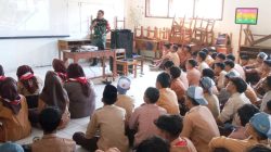 129 Siswa SMK PGRI 2 Babat Ikuti PERSAMI, Koramil Berikan Pendampingan