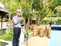 Satlantas Lamongan Edukasi Ribuan Siswa SMP, Operasi Patuh Semeru 2025