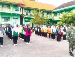 Babinsa Modo Cetak Kader NU Tangguh Lewat Pelatihan PD-PKPNU