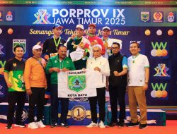 Atlet Gulat Kota Batu Sumbang Emas Porprov IX Jatim