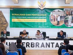 Sosialisasi dan Penyuluhan Redistribusi Tanah, Beri Kepastian Hukum Bagi Warga Sumberbrantas
