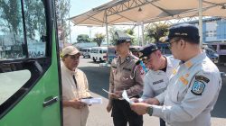 Pastikan Kelaikan Angkutan Umum, Satlantas Polres Batu bersama Dishub Gelar Ramp Check