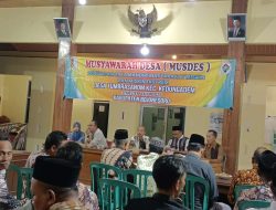 Pemerintah Desa Tumbrasanom Himbau Warga Waspada Kebakaran dan Sambut HUT RI ke-80 dengan Semarak