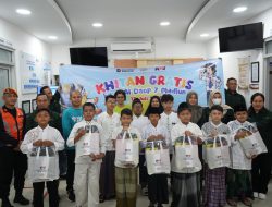 Puncak Event KAI Mini Fair, KAI Daop 7 Madiun Selenggarakan Khitan Masal