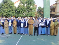 Kapolres Madiun dan Jajaran pejabat utama Ajak Pelajar Jauhi Narkoba & Jadi Produktif