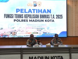 Polres Madiun Kota Gelar Pelatihan Fungsi Teknis Binmas
