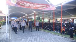 Polres Madiun Amankan Kegiatan Pengesahan Warga Baru IKSPI Kera Sakti Secara Humanis