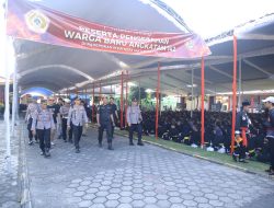 Polres Madiun Amankan Kegiatan Pengesahan Warga Baru IKSPI Kera Sakti Secara Humanis