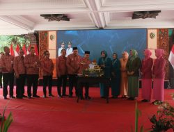Peringatan Hari Kesatuan Gerak PKK yang ke-53, Bupati Mojokerto Komitmen Tingkatkan Sinergitas Pemkab-PKK