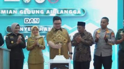 Bupati Kediri Hanindhito Himawan Pramana Resmikan Gedung Baru RSKK