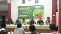 Satgas Pandu Kodim Lamongan Bersama Unisla Edukasi Petani di Kembangbahu