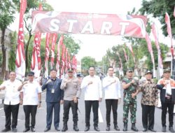 Kapolres Lamongan Dukung Lomba Gerak Jalan Tingkat SMP SMA