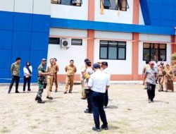 Danramil Brondong dan Sekda Lamongan Pastikan Kesiapan Lokasi Kunjungan Presiden RI