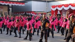 Semarak HUT ke-77 Polwan: Polres Lamongan Gelar Olahraga dan Lomba Meriah