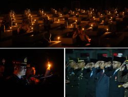 Renungan Suci Peringati HUT ke-80 RI di Kota Batu: Obor dan Lilin Nyalakan Kembali Semangat Perjuangan Pahlawan