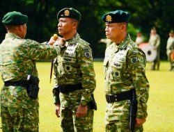 Pangdivif 2 Kostrad Pimpin Sertijab Danbrigif 9/DY, Tekankan Profesionalisme dan Soliditas Prajurit