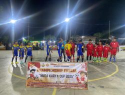 Turnamen Futsal Muda Karya Desa Dayukidul Resmi Dibuka
