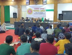 Kapolsek Sumberrejo Bersama Pemdes Prayungan Berikan Sosialisasi dan Pembinaan Kepada Karang Taruna Putra Jaya
