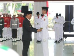 72 Paskibraka Bojonegoro Dikukuhkan, Siap Kibarkan Merah Putih pada HUT RI ke-80