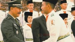 Kasdim 0813 Bojonegoro Hadiri Pengukuhan 72 Anggota Paskibraka 2025