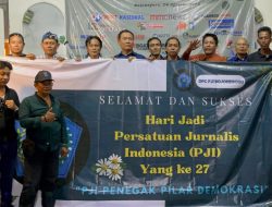 HUT ke-27 PJI: Mari Jaga Kehormatan Jurnalis sebagai Penegak Demokrasi