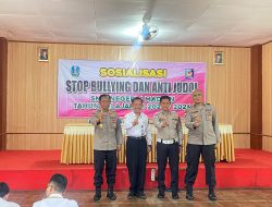 Polres Madiun Kota Sosialisasi Stop Bullying dan Anti Judi Online di SMAN 1 Madiun