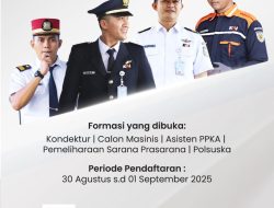 Lulusan SLTA, D3, dan D4/S1 Siap-siap, KAI Buka Rekrutmen Eksternal untuk Tahun 2025