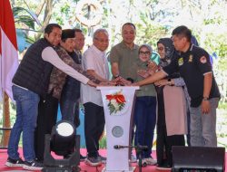 Wali Kota Eri Cahyadi Resmikan Taman Harmoni, Tiket Masuk Ditukar Voucher Beli Mamin