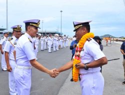 KRI Bima Suci Telah Tiba Di Sattahip, Thailand Dan Juga Bersama Perwira Royal Thailand Navy
