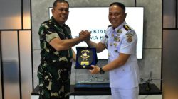 Kodaeral VII Menerima Kunjungan Kerja Panglima Komando Gabungan Wilayah Pertahanan Pangkogabwilhan II