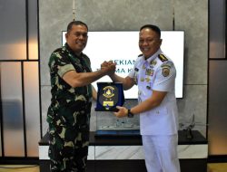 Kodaeral VII Menerima Kunjungan Kerja Panglima Komando Gabungan Wilayah Pertahanan Pangkogabwilhan II