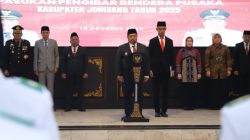 Siap Kibarkan Merah Putih di HUT RI ke-80, Calon Paskibraka Jombang Dikukuhkan