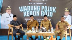 Dialog Interaktif Warung Pojok Kebon Rojo Kebijakan PBB-P2, Bupati Warsubi Jamin Kebijakan Pajak Pro Rakyat