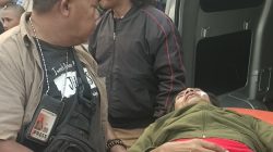 Aksi Demo di Grahadi Satu Jurnalis Kena Serpihan Gas Air mata