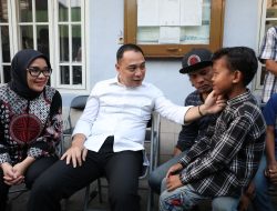 Wali Kota Eri Cahyadi Dengarkan Curhat Anak SD yang Rindu Ayahnya
