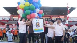 Bupati Pasuruan Rusdi Sutejo Buka Turnamen Sepakbola PKDI Se-Jatim