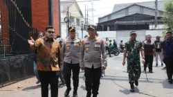 Kapolda Jatim Tinjau Titik Kerusakan di Kediri Raya